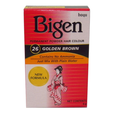 BIGEN - HAIR COLOUR 26 GOLDEN BROWN 6G
