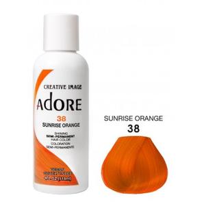 ADORE: SEMI PERMANENT HAIR COLOR DYE – SUNRISE ORANGE 38 118ML