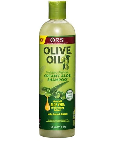 ORS OLIVE OIL CREAMY ALOE SHAMPOO 370ML