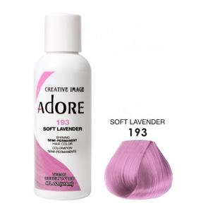 ADORE: SEMI PERMANENT HAIR COLOR DYE – SOFT LAVENDER 193 118ML