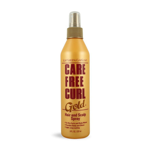 CARE FREE CURL GOLD HAIR & SCALP SPRAY 237ML