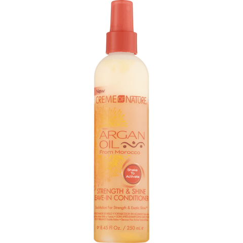 CREME OF NATURE - ARGAN OIL STRENGTH & SHINE LEAVE-IN CONDITIONER  250ML