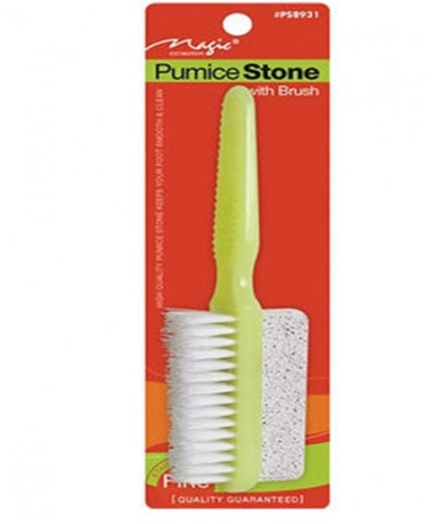 MAGIC COLLECTION - PUMICE STONE WITH BRUSH PS8931