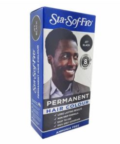 Sta Sof Fro Men Permanent Hair Colour Jet Black Kit