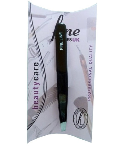 FINE LINES - TWEEZERS STAINLESS COLOUR COATED 24809