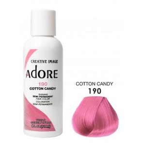 ADORE: SEMI PERMANENT HAIR COLOR DYE – COTTON CANDY 190 118ML