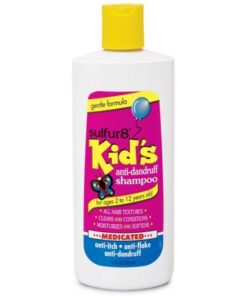 Sulfur 8 Kids Antidandruff Shampoo is for ages 2 to 12 years old 222ml