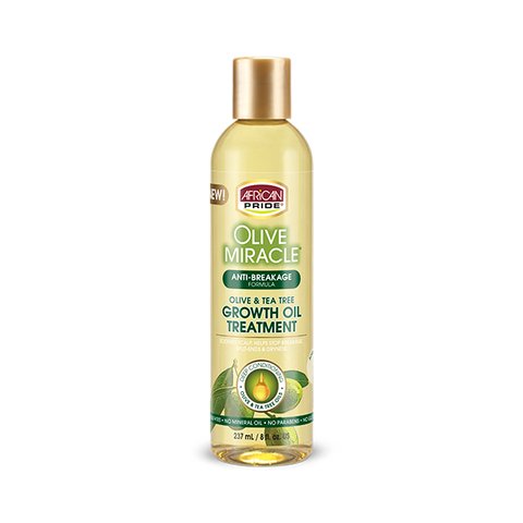 AFRICAN PRIDE - OLIVE MIRACLE GROWTH OIL TREATMENT 237ML