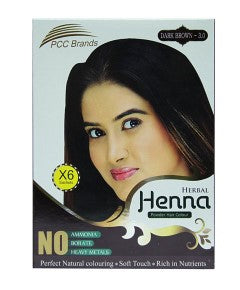 PCC Henna Dye Dark Brown 3.0 Kit