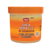 AFRICAN PRIDE - SHEA BUTTER MIRACLE CURL STYLING CUSTARD  340G
