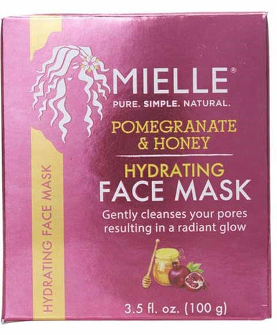 MIELLE POMEGRANATE AND HONEY HYDRATING FACE MASK 100G