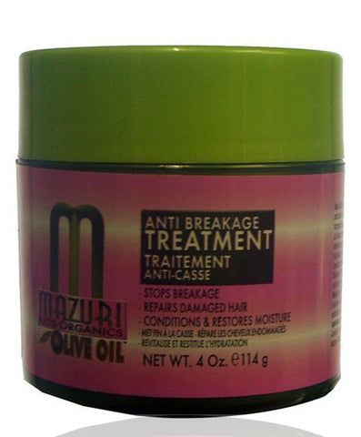 Mazuri Kids Organics Olive Oil Anti Breakage Treatment 114g
