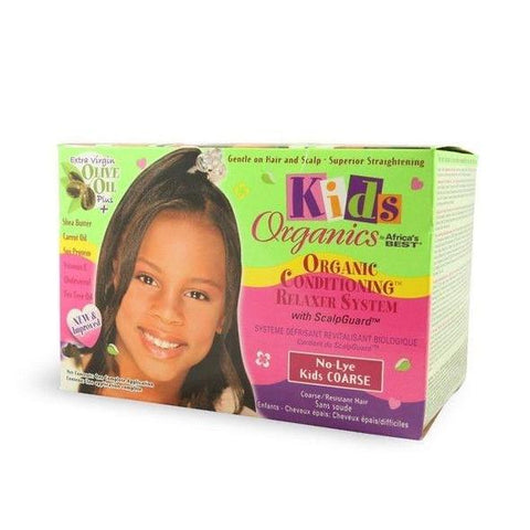 AFRICAS BEST - KIDS NATURAL CONDITIONING RELAXER SYSTEM COARSE KIT