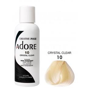 ADORE: SEMI PERMANENT HAIR COLOR DYE – CRYSTAL CLEAR 10