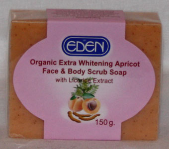 EDEN - WH APRICOT SCRUB SOAP 150G