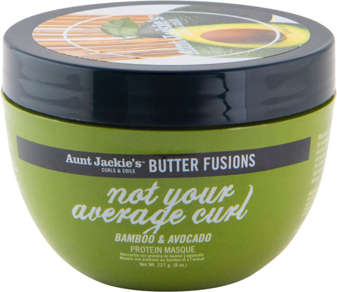 AUNT JACKIE’S - BUTTER FUSIONS NOT YOUR AVERAGE CURL MASQUE 8OZ / 227G