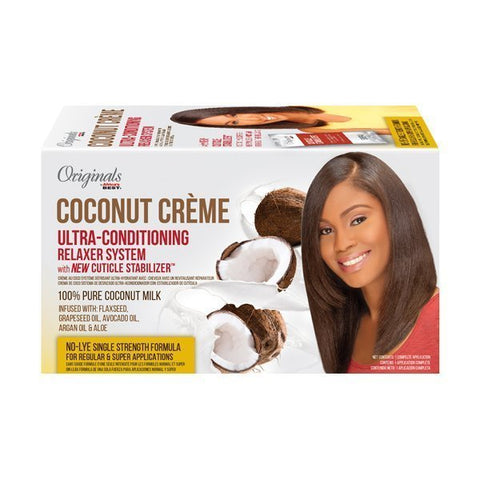 AFRICA’S BEST - ORIGINALS COCONUT CREME ULTRA CONDITIONING RELAXER SYSTEM KIT