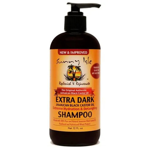 Sunny Isle Extra Dark Jamaican Black Castor Oil Extreme Hydration & Detangling Shampoo  355ml