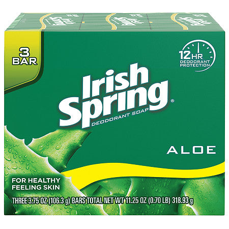 IRISH SPRING - SOAP ALOE 314.4G