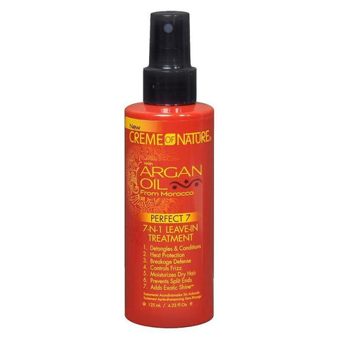 CREME OF NATURE - ARGAN OIL PERFECT 7-N-1 LEAVE-IN TREATMENT 125ML