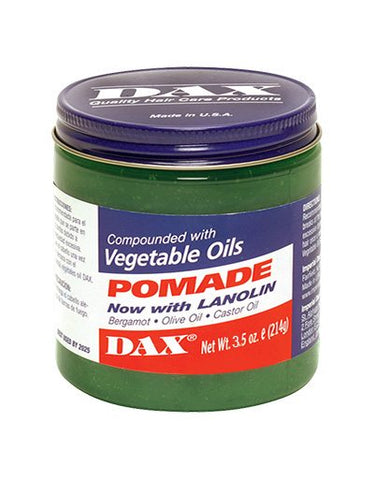 DAX VEGETABLE OIL BERGAMOT POMADE  99G