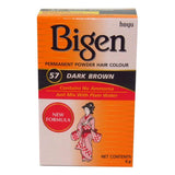 BIGEN - HAIR COLOUR 57 DARK BROWN 6G