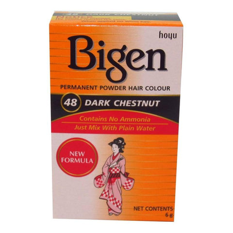 BIGEN - HAIR COLOUR 48 DARK CHESTNUT 6G