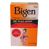 BIGEN - HAIR COLOUR 58 BLACK BROWN 6G