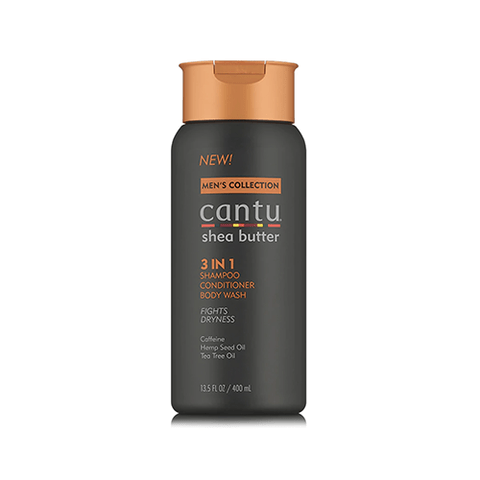 CANTU - MEN 3 IN 1 SHAMPOO CONDITIONER BODY WASH 400ml
