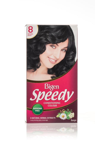 BIGEN - SPEEDY FOR WOMEN NATURAL BLACK 8 KIT