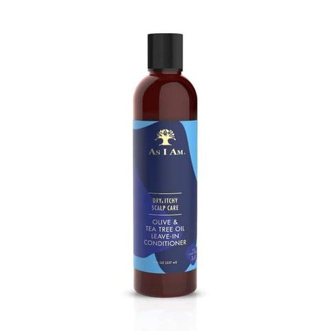 AS I AM - OLIVE & TEA TREE OIL LEAVE-IN CONDITIONER 237ML