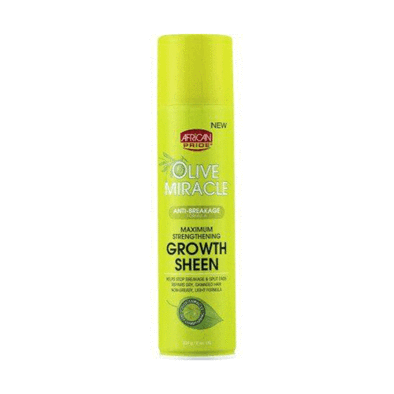 AFRICAN PRIDE - OLIVE MIRACLE MAXIMUM STRENGTHENING GROWTH SHEEN 226g