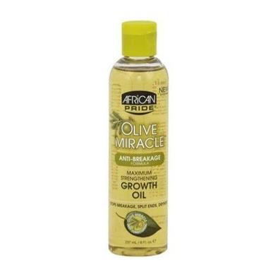 AFRICAN PRIDE - OLIVE MIRACLE MAXIMUM STRENGTHENING GROWTH OIL  236ml