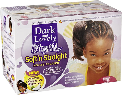 DARK AND LOVELY BEAUTIFUL BEGINNINGS HAIR RELAXER FINE