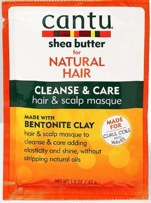 CANTU - CLARIFY & RENEW HAIR & SCALP MASQUE BENTONITE CLAY 42G