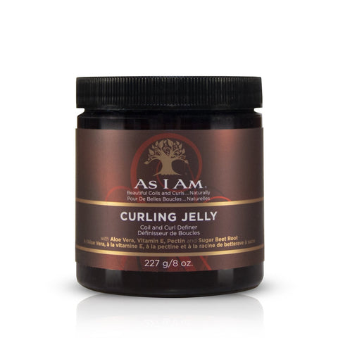 AS I AM  CURLING JELLY COIL & CURL DEFINER  227G