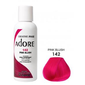 ADORE: SEMI PERMANENT HAIR COLOR DYE – PINK BLUSH 142 118ML
