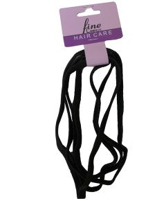 FINE LINES - HEADBAND AND PONYTAIL 6006 BLACK