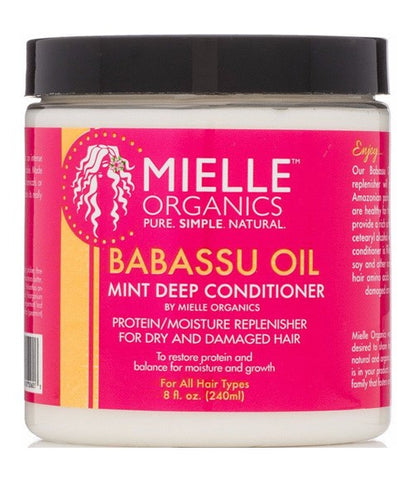 MIELLE BABASSU OIL AND MINT DEEP CONDITIONER 240ML