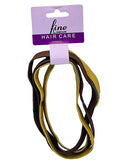 FINE LINES - HEADBAND AND PONYTAIL HOLDER BROWN N BEIGE