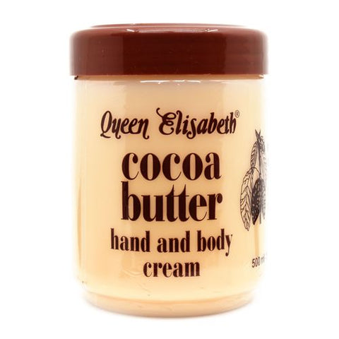 Queen Elisabeth Cocoa Butter Hand & Body Cream  500ml