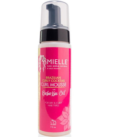MIELLE BABASSU BRAZILIAN CURLY COCKTAIL CURL MOUSSE 221G