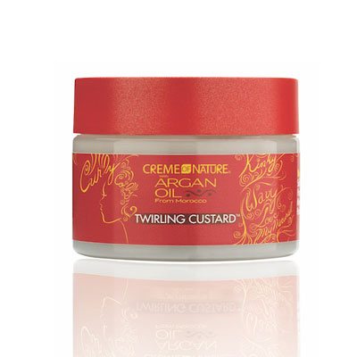 CREME OF NATURE - ARGAN OIL TWIRLING CUSTARD 326G