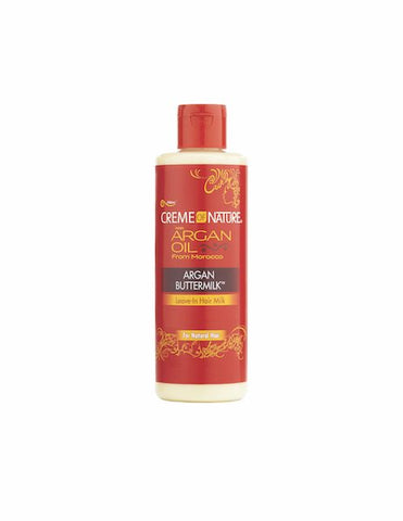 CREME OF NATURE - ARGAN OIL LEAVE IN HAIR BUTTER MILK 236ML