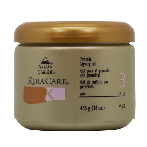 KERACARE PROTEIN STYLING GEL BLACK 455G