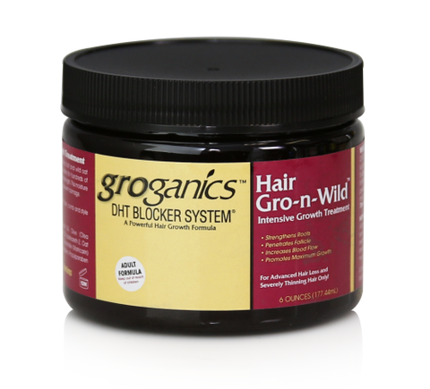 GROGANICS - HAIR GRO-N-WILD 170G