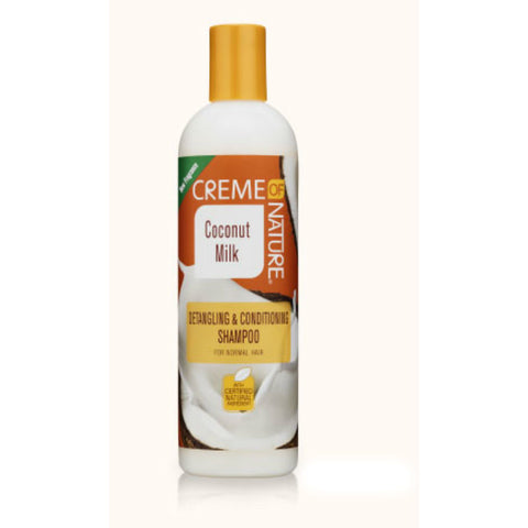 CREME OF NATURE - COCONUT MILK DETANGLING & CONDITIONING SHAMPOO  355ML