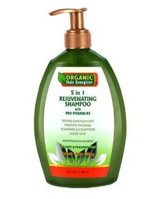 Organic Hair Energizer 5 In 1 Rejuvenating Shampoo 385ML