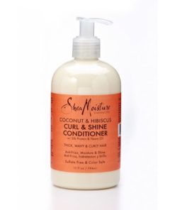Shea Moisture Coconut & Hibiscus Curl & Shine Conditioner  384ml