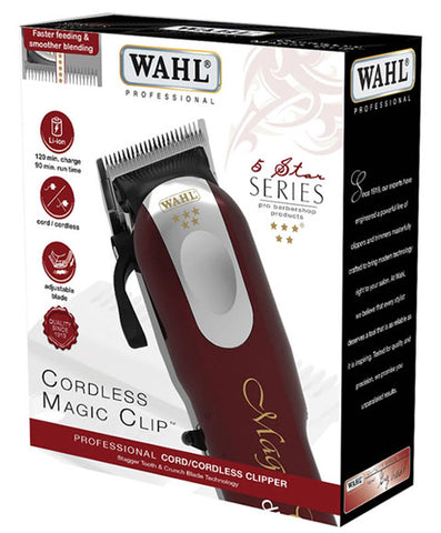 WAHL - 5 STAR SERIES CORDLESS MAGIC CLIP PROFESSIONAL CORDLESS CLIPPER